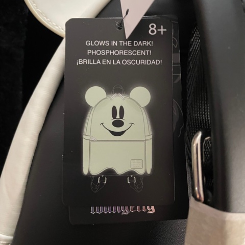 Loungefly Disney Ghost Mickey Backpack - Picture 4 of 6